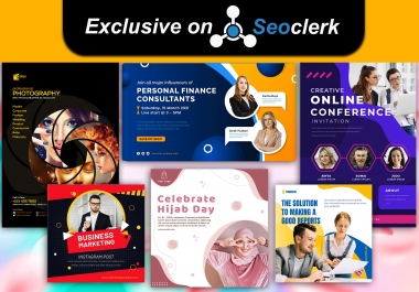 I will design professional flyer/poster/brochure or social media ad