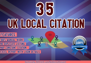 35 UK local Citation Local Seo