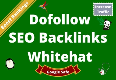 I will build 30 high quality Dofollow SEO backlinks link building for google top ranking