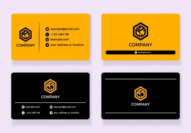 i will design professional Business card in 4 hour