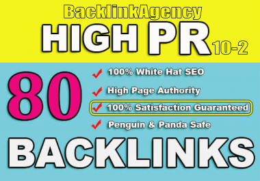 Create Manually 80 PR9 to 3 High Authority Backlinks Boost Your Google Ranking