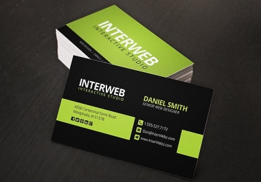 I'll Make Impressive Double Side Business Cards
