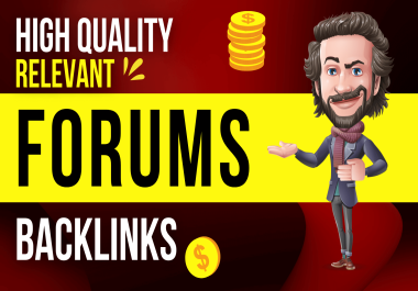 Build 30 High-Quality Forum SEO Backlinks to Boost Your Ranking