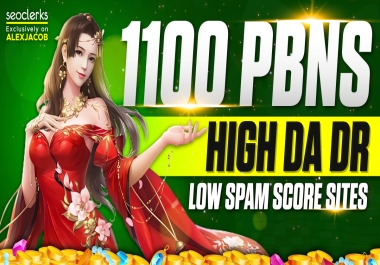 Special Quality 1100 PBN Gambling poker Slot Related High DA dr domains low spam score sites