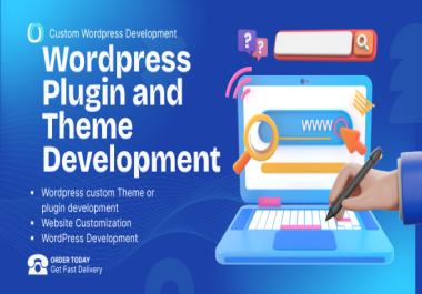 Custom Wordpress Plugins and Themes Development Service
