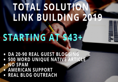 Real Link Acquisition DA 20-90 Guest Blogging