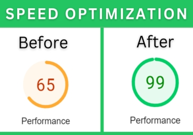 WordPress Website Speed Optimization,  Increase Page Performance & Ranking