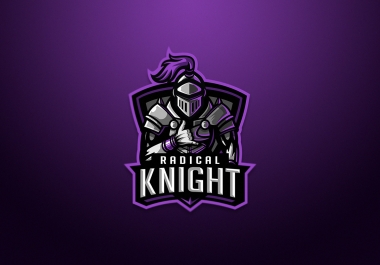 I will do mascot logo for your esport,  sport,  team,  game,  twitch