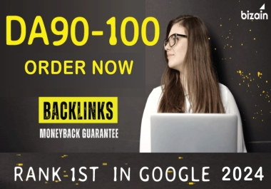 TOP OFFER - I Will Create High Da 90 Backlinks To High 1st In Google