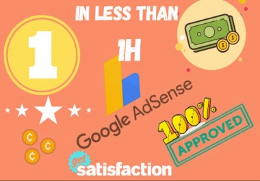 I will Monetize Unlimited Webites with google ads without being approval in less than a Day