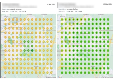 Google Maps Cloud Asset Stacking