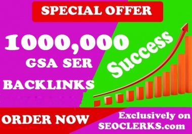 I will make 1 million high quality SEO backlinks