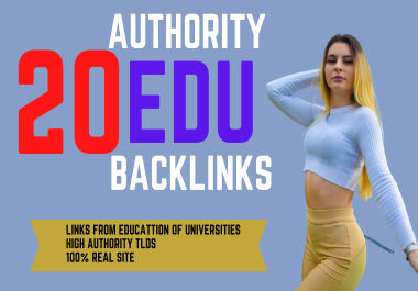implement 20 powerful website edu gov backlinks From Top Universities