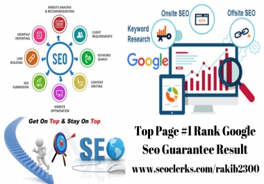 I will provide monthly excellent seo service to create backlink for google page ranking