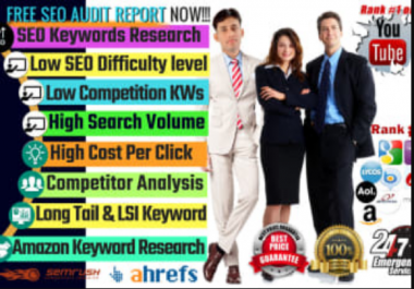 Longtail SEO Keyword Research And Competitor Analysis