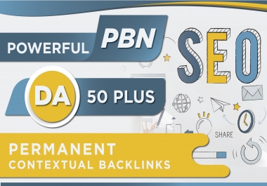 I will provide 120 Homepage PBN Backlinks On DA 50+ contextual Backlinks
