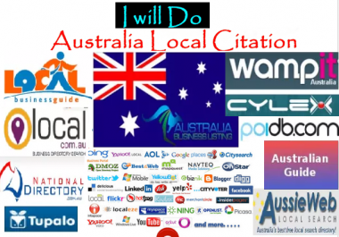Get Accurate 60 Best Australia Local Citations