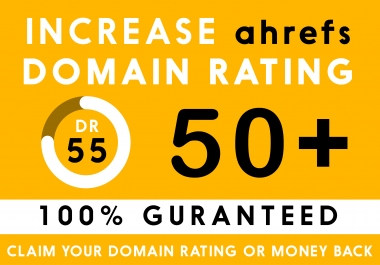 increase Ahrefs domain rating 30 Plus with seo whitehat technique