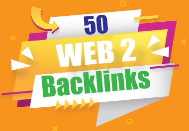 50 web 2 SEO Backlink for your Website ranking