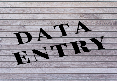 All Data entry work Complete in time.