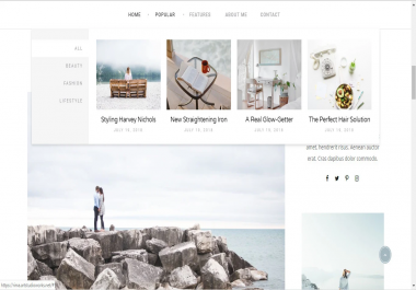 I Will give you a very attractive design for you website With full of Css,  Js Animations