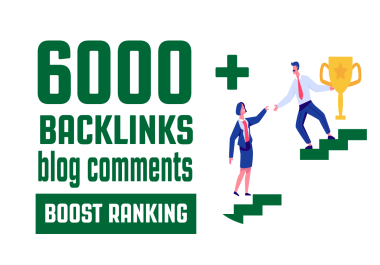 I will create 6000 high-quality backlinks using white hat techniques for your website's SEO