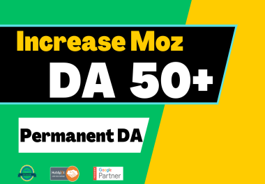 Increase MOZ DA 50+ Within 7 Days