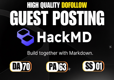 Boost Your Websites SEO with a High-Quality Guest Post on HackMD. io
