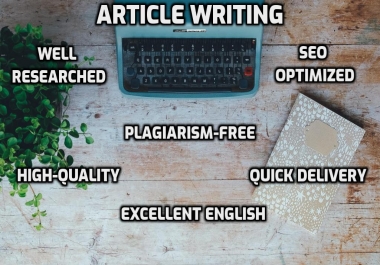 Well Researched 500-Word SEO-Optimized Article