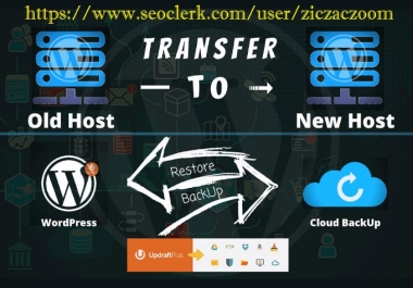 Migrate Clone Transfer Move Wordpress or Html site to New Web-Hosting
