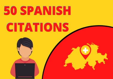 I will do 50 best spanish local citations
