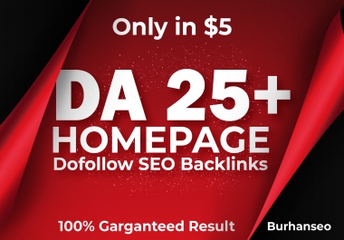 I will 20 permanent PBN homepage da 25plus dofollow backlink