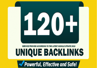 Build 120 Unique Pr10 SEO Backlinks For Skyrocket Your Google Ranking