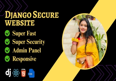 I will develop complete professional website