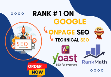 Complete Onpage SEO And Technical SEO Optimization