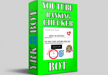 Youtube Video Rank Checker Software Bot