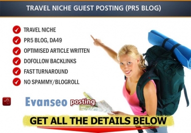 Guest post on my High DA Travel blog