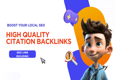 I will do 20 High quality citation backlinks