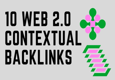 I will do 10 web 2.0 contextual backlinks