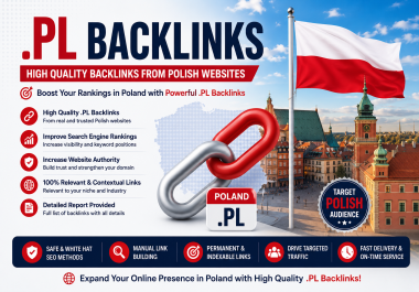 I will do 7. pl poland backlinks link building seo off page