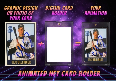 I will place your nft into digital card holder