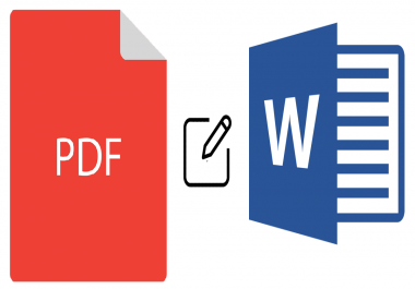 I will create or edit your pdf or word document in 4 hours