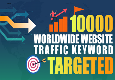 10.000 Worldwide visits to your Website - Keyword Targeted
