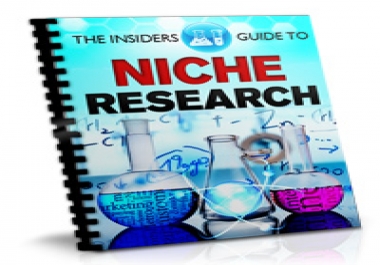 Insiders Guide to Niche Research