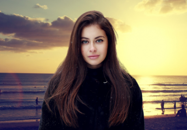 I will remove your background photo or replace it with another one. Or cartoon yourself