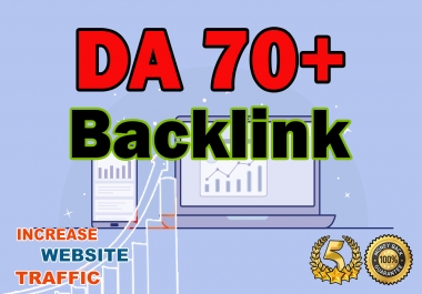 PR9 - DA Domain Authority 70+ HIGH QUALITY BACKLINK SERVICE