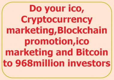 market,  promote your ico,  crypto,  airdrop,  token to ico investors on telegram