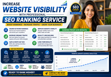 Increase Website Visibility with Professional SEO Ranking Service