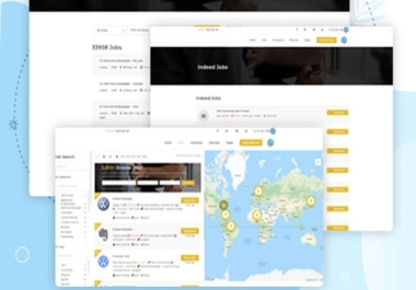 I will create a Recruitment website,  job board,  job agency staffing hiring website