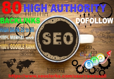 provide high authority SEO dofollow manual backlinks